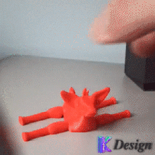 articulated baby deer 3d print model - Mito3D