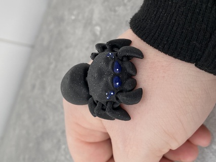 articulated baby spider 3d print model - Mito3D