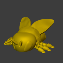 articulated bee 3d print model - Mito3D