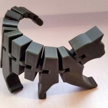 articulado gato 3d print model - Mito3D