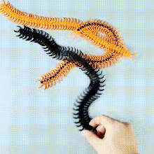 articulated centipede 3d print model - Mito3D
