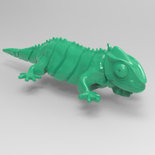 articolato camaleonte arte articolare cameleon utensili 3d print model - Mito3D
