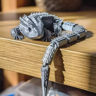 articulé crocodile jouet 3d print model - Mito3D