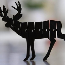 mafsallı geyik sanat 3d print model - Mito3D