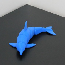 articulé dauphin, sans soutien jeu uruk videomachine 3d 3d print model - Mito3D