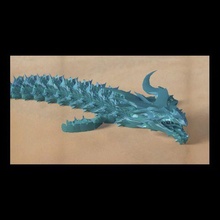 articulated dragon 3d print model - Mito3D