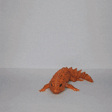 articulated dragon lizard 3d print model - Mito3D