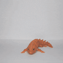 articulated dragon lizard 3d print model - Mito3D