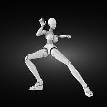 articulated female robot 3d print model - Mito3D