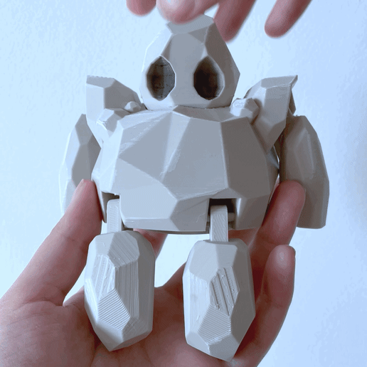 articulado golem 3D print model - Mito3D