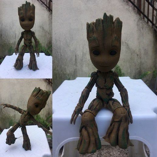 artikuliert groot 3D print model - Mito3D