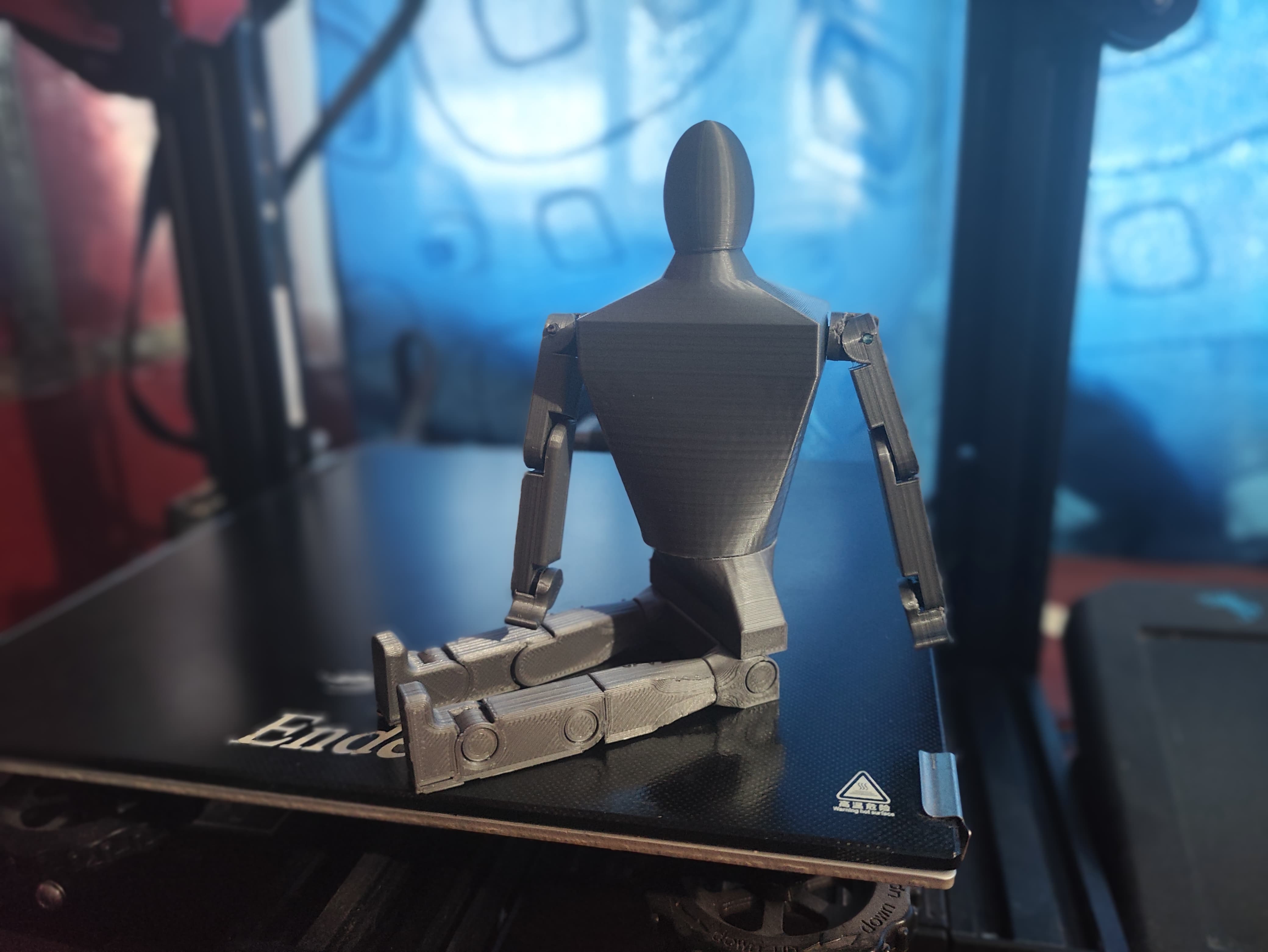 articolato umano corpo 3D print model - Mito3D