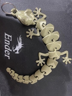 articulado iguana lagartija animal 3d print model - Mito3D