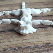 articulated lazy cat 3d print model - Mito3D