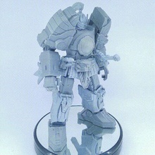 articulated lightning samurai no support game games boy thunder megazord powerrangers toys robot 3d print model - Mito3D