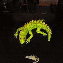 articulated lizard 3d print model - Mito3D