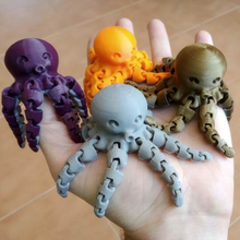 articulated mini octopus 3d print model - Mito3D