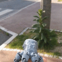 articulated octopotamus octopus + hippopotamus art flexible mashup meshmixer tentacle toy 3d print model - Mito3D