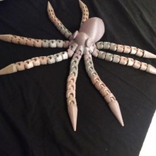 articulated octopus 3d print model - Mito3D