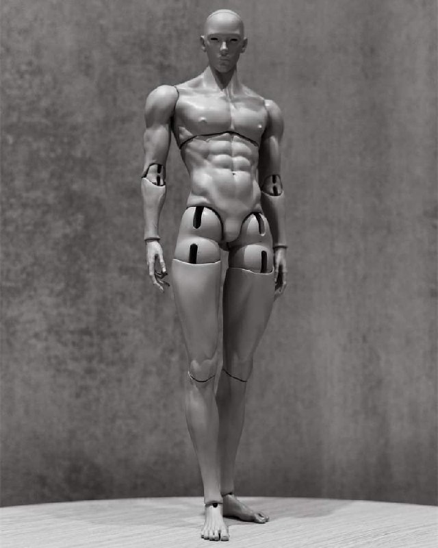 articulado posivel masculino figura 3D print model - Mito3D