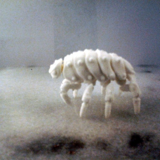 articulated predominant isopod bjd kit 3d stl files & sprues animal toy art sculpture sea life creature monster beast 3D print model - Mito3D