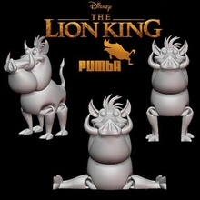 articulated print-in-place pumbaa lion king