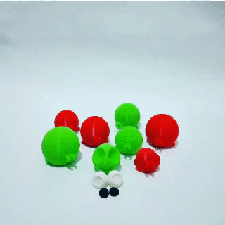articolato puzzle carina bruco casa flessibile giocattolo 3d print model - Mito3D