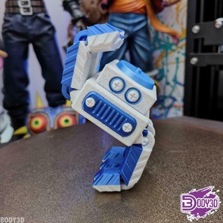 articulated robotic crab body3d fidgettoy toy fanart fan art robot animal sea beach flex flexi 3d print model - Mito3D