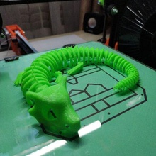 articulated skull dragon 3d print model - Mito3D