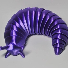 articulated slug 3d print model - Mito3D