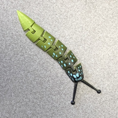 artikuliert schnecke spiel flexi spielzeug spielzeuge gelenke 3d print model - Mito3D