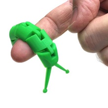 articulated slug game animal creature cute flexi flexible snail 3d print model - Mito3D