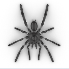 artikuliert Tarantel Insekt Spielzeug Oktober Halloween unheimlich realistisch Mist 3d print model - Mito3D