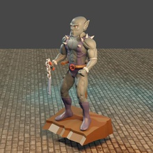 articolato thundercats vari felino gatti pantro cat animata 3d print model - Mito3D