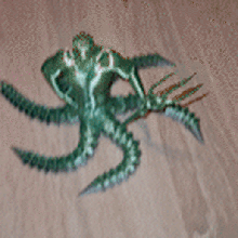 articulated triton - models price art poseidon octopus fish gods flexi sea titan dragon snake beretek mythology fantasy easy print support neptun troja 3d print model - Mito3D