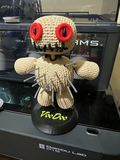 articolato voodoo Bambola In piedi vari 3d print model - Mito3D
