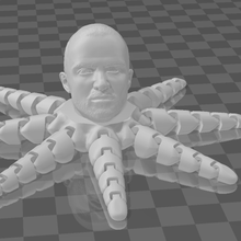 eklemli Jesse Pinkman ahtapot Sanat oyuncak son Dakika kötü komik 3d print model - Mito3D