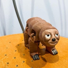 articolando bradipo flessibile giocattolo figurina 3d print model - Mito3D