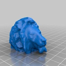 artinstitutechi lion pez 3d art institute of chicago derivation mashup toy useful sculptures 3d print model - Mito3D
