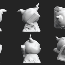 artesão tecla mimikyu keycaps Pokémon 3d print model - Mito3D