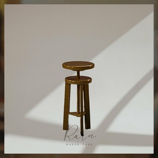 artist stool viswin miniature room furniture collection studio art table artists mini 3d print model - Mito3D