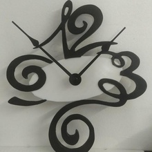 artistic clock art wall reloj pared modern design furniture interior 3d home decor decoration decorative 3d print model - Mito3D