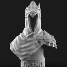 artorias abysswalker dark souls darksouls knight the bust statue 3d printing demon bloodborne sculpture fantasy warrior abyss monster gwyn game 3d print model - Mito3D