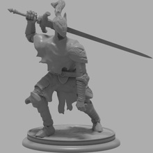 artorias abysswalker patron dark souls le chevalier l'épée modèles 3d print model - Mito3D