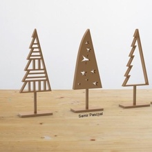arvore natal Noël arbre drapeaux joyeux bandeau Balle bola 3d print model - Mito3D