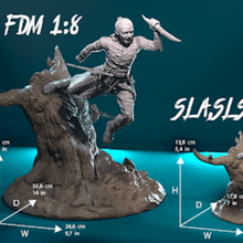 arya stark - gameofthrones art stl 3dprint figure got 3d print model - Mito3D