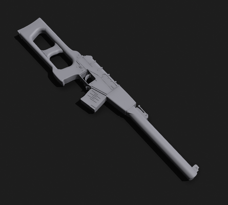 as val scharfschütze propgun 1 spiel ump maschinengewehr replikagun airsoft chinalakegrenadelauncher asvalsniper selbstverteidigung dummy csgo pubg gewehr stütze vss asval gegenschlag 3d print model - Mito3D