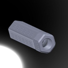 as01 atacante silenciador airsoft brinquedo 3d print model - Mito3D