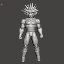 ascended super saiyan trunks 3d model future second grade 3d print model - Mito3D