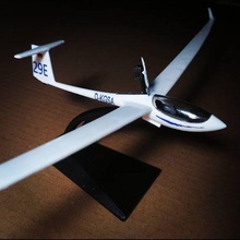 asg-29 asg-29e glider sailplane miniature art paintable resin toy air soaring asg29 asg29e mini toys plane planes 3d print model - Mito3D